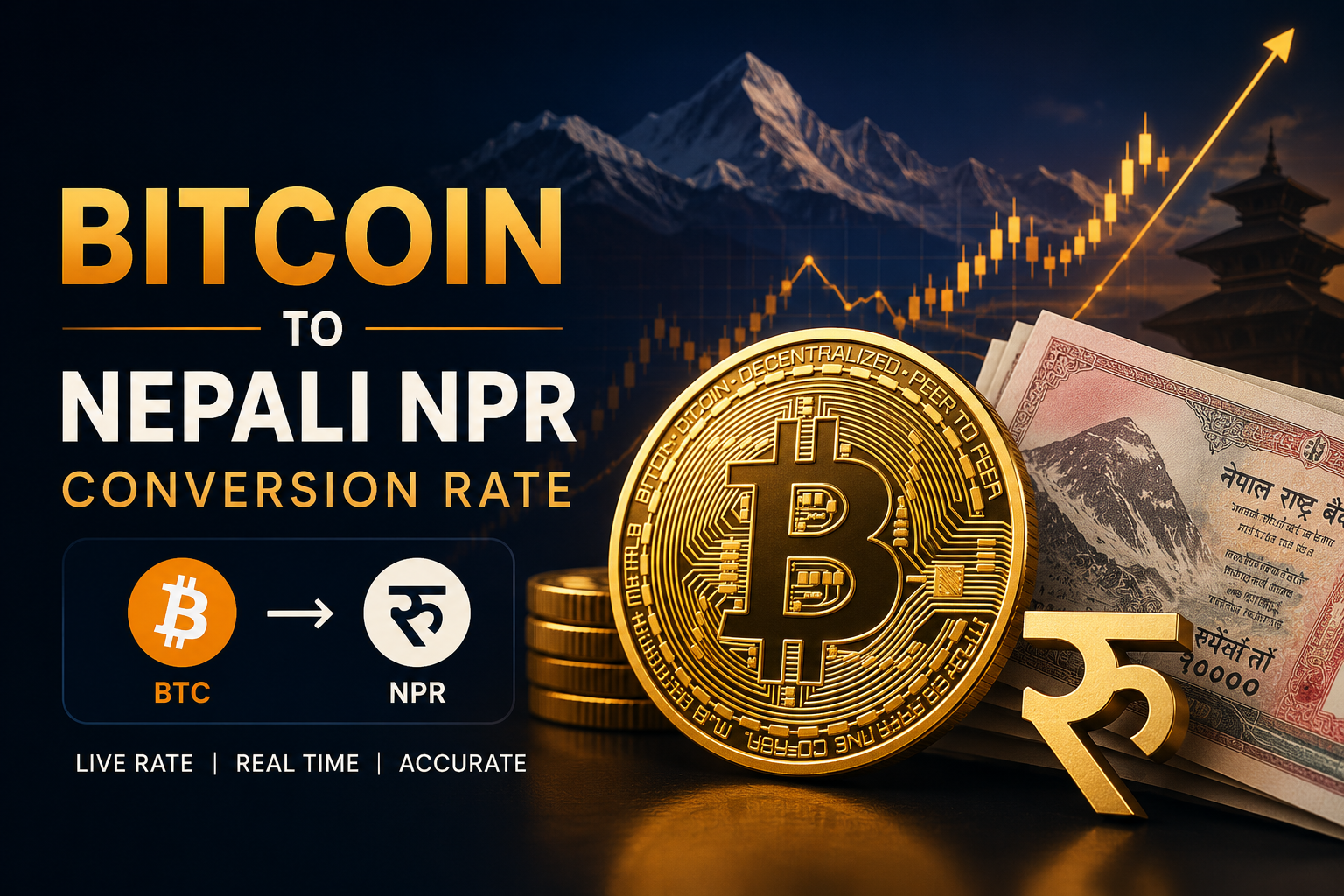 Bitcoin to NPR converter